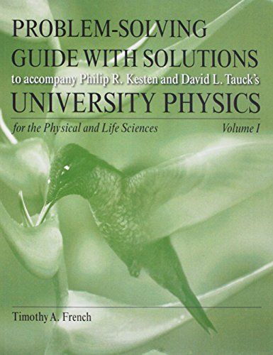 Stock image for Problem Solving Guide with Solutions for University Physics for the Physical and Life Sciences, Volume 1 for sale by Starx Products