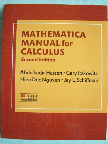 Stock image for Custom Mathematics Manual 2E for sale by SecondSale