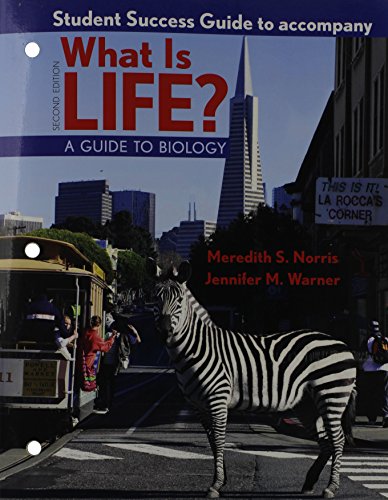 Stock image for Student Success Guide for What Is Life? for sale by BookHolders