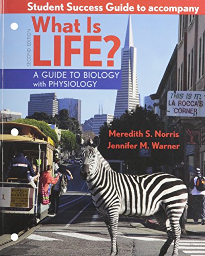Imagen de archivo de Student Success Guide for What Is Life? A Guide to Biology with Physiology a la venta por Ergodebooks