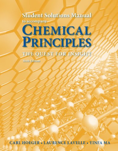 Imagen de archivo de Chemical Principles a la venta por Better World Books