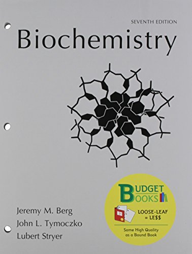 Biochemistry (Loose Leaf) & BioPortal Access Card (9781464107856) by Berg, Jeremy M.