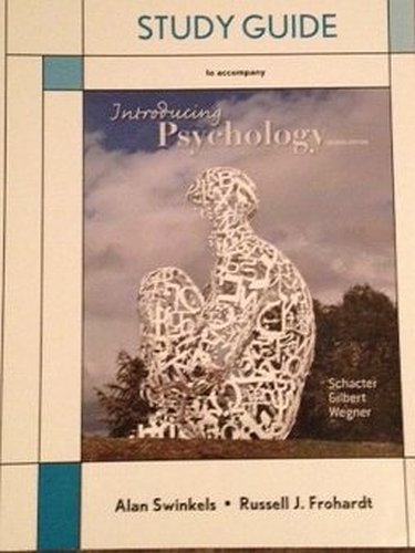 9781464108563: Study Guide for Introducing Psychology