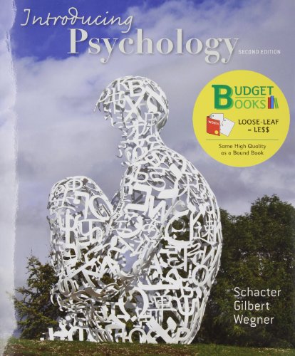 Imagen de archivo de Introducing Psychology (Loose Leaf) a la venta por Better World Books