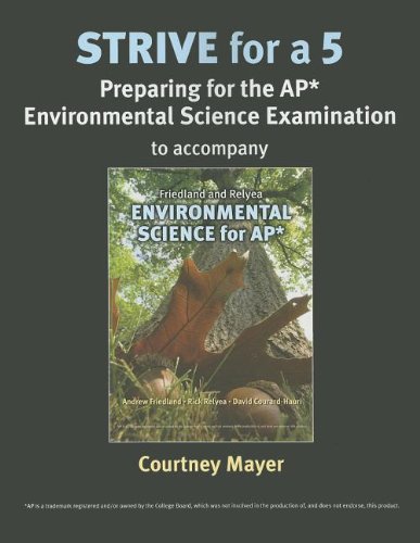9781464108693: Strive for a 5: Preparing for the AP Environmental Science Examination