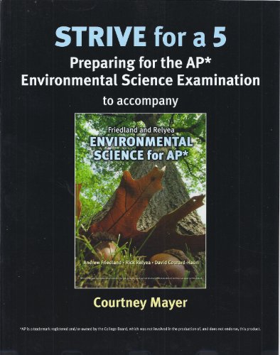 9781464108693: Strive for a 5: Preparing for the AP Environmental Science Examination