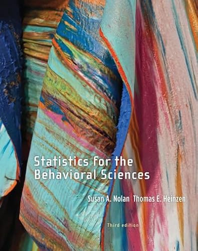 Stock image for Statistics for the Behavioral Sciences for sale by Zoom Books Company