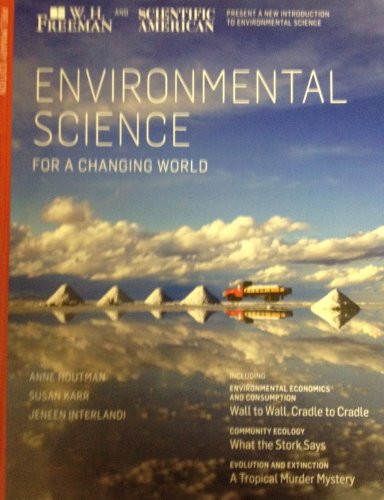 Beispielbild fr Environmental Science for a Changing World. Preliminary Edition zum Verkauf von Better World Books