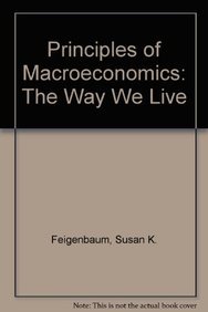 Macroeconomics (Loose Leaf) (9781464109287) by Feigenbaum, Susan; Hafer, R. W.