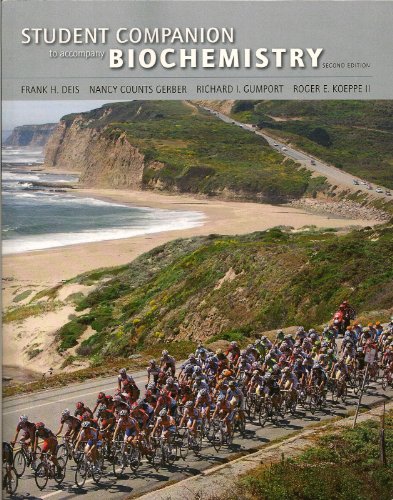 Imagen de archivo de Student Companion for Biochemistry: A Short Course a la venta por Ergodebooks