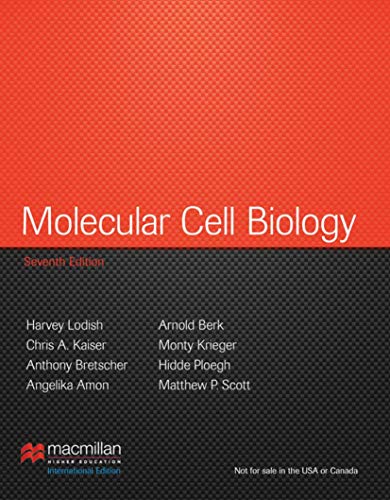 Beispielbild fr Molecular Cell Biology: International Edition zum Verkauf von AwesomeBooks