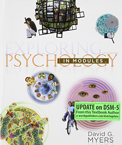 Beispielbild fr Exploring Psychology in Modules (Paper) zum Verkauf von Better World Books: West