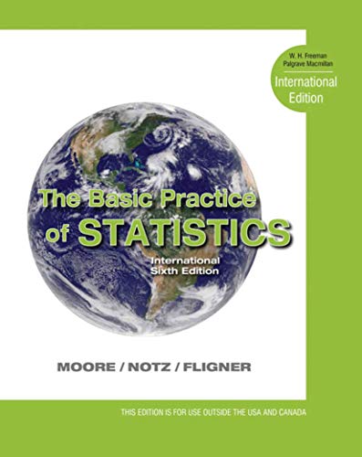 Imagen de archivo de The Basic Practice of Statistics a la venta por Better World Books Ltd