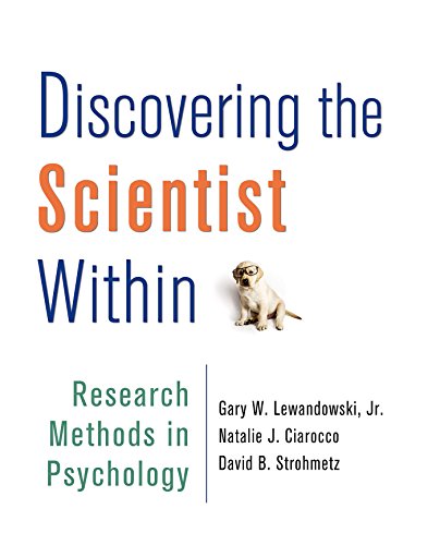 Beispielbild fr Discovering the Scientist Within: Research Methods in Psychology zum Verkauf von BooksRun