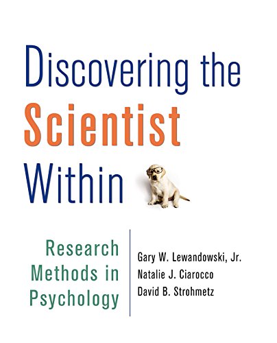 Stock image for Discovering the Scientist Within: Research Methods in Psychology for sale by BooksRun