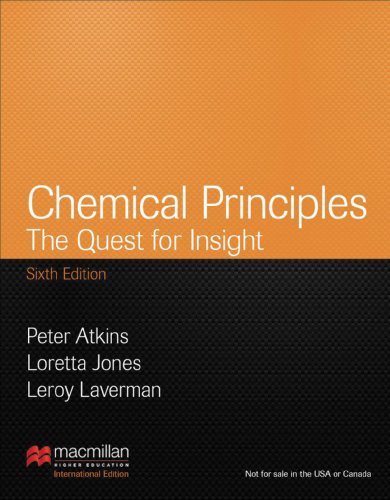 Imagen de archivo de Chemical Principles. a la venta por ThriftBooks-Dallas