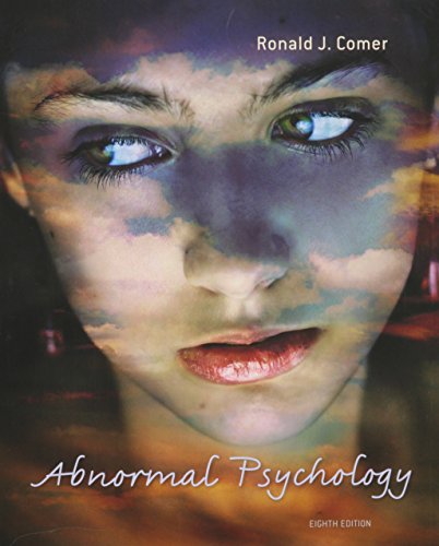 Abnormal Psychology & Student Workbook (9781464122545) by Comer, Ronald J.