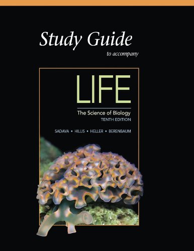 Stock image for Study Guide for Life: the Science of Biology for sale by Better World Books