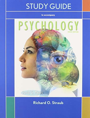 Psychology & Study Guide (9781464124143) by Myers, David G.