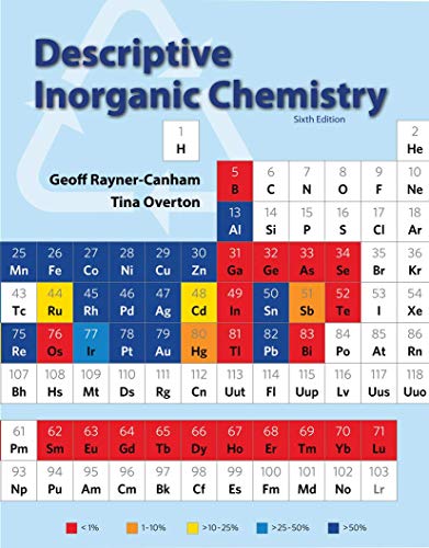 9781464125577 Descriptive Inorganic Chemistry Abebooks