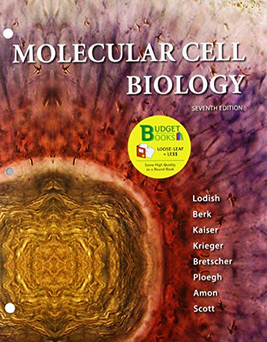 Molecular Cell Biology (Loose Leaf) & eBook Access Card (9781464125805) by Lodish, Harvey; Kaiser, Chris A.; Krieger, Monty; Bretscher, Anthony; Ploegh, Hidde; Amon, Angelika