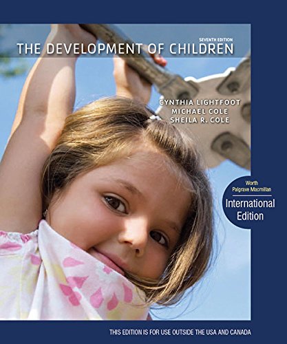 9781464128882: The Development of Children