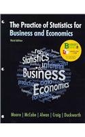 Imagen de archivo de Loose-leaf Version for Practice of Statistics for Business and Economics a la venta por Better World Books: West