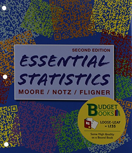 Essentials of Statistics (Loose Leaf), CrunchIt/EESEE Access Card, & StatsPortal Access Card (9781464140754) by Moore, David S.