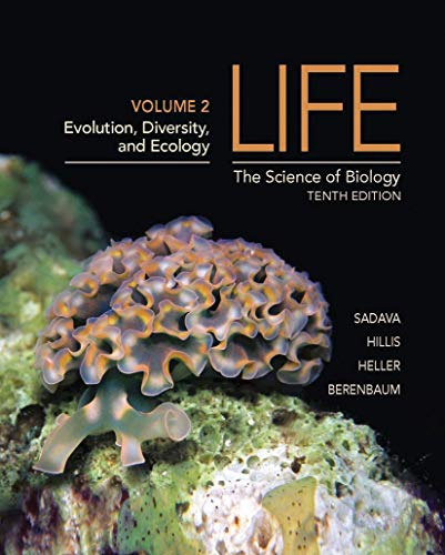 Stock image for Life: The Science of Biology, Vol. 2: Evolution, Diversity, and Ecology, 10th Edition for sale by SecondSale