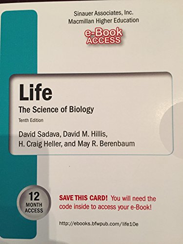 9781464141300: Life: The Science of Biology 10th Edition