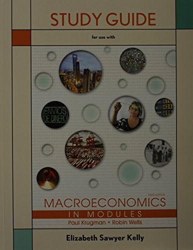 Stock image for Study Guide for Macroeconomics in Modules for sale by Fourstar Books