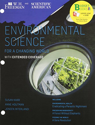 Stock image for Scientific American Environmental Science Expanded (Loose Leaf) for sale by BookHolders