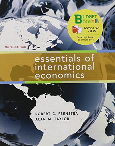 Stock image for Loose-Leaf Version for Essentials of International Economics for sale by HPB-Red