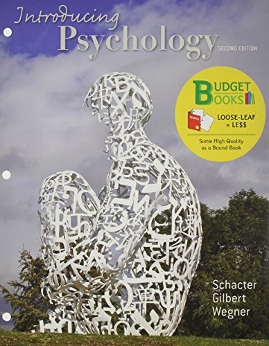 Introduction to Psychology (Loose Leaf) & PsychPortal Access Card (6 Month) (9781464146695) by Schacter, Daniel L.; FABBS Foundation