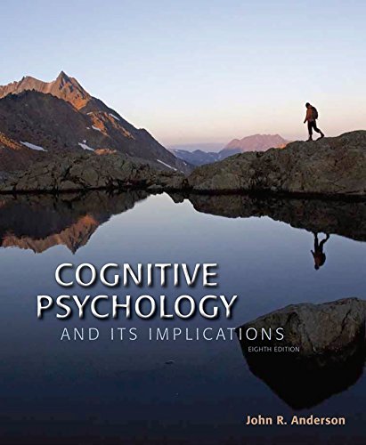 9781464148910: Cognitive Psychology and Its Implications