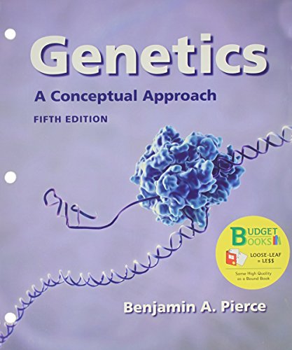 Imagen de archivo de Loose-Leaf Version for Genetics: A Conceptual Approach a la venta por SecondSale