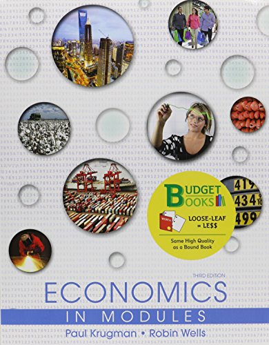 Beispielbild fr Loose-Leaf Version for Economics in Modules zum Verkauf von Better World Books