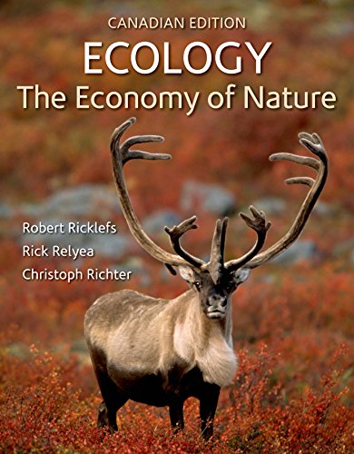 Imagen de archivo de Ecology: The Economy of Nature (Canadian Edition) a la venta por Zoom Books Company