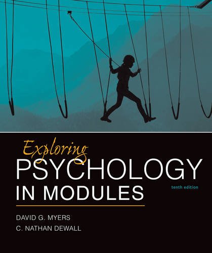 Imagen de archivo de Exploring Psychology in Modules a la venta por New Legacy Books