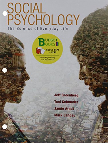 Imagen de archivo de Loose-leaf Version for Social Psychology a la venta por HPB-Red