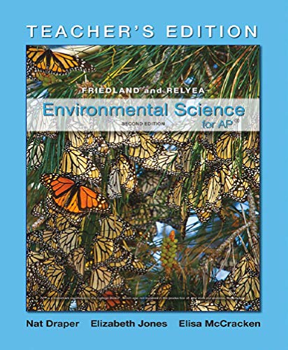 Imagen de archivo de Environmental Science for AP Second Edition Teacher's Edition a la venta por HPB-Red