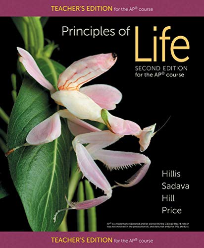 Imagen de archivo de Teacher's Edition for Principles of Life (High School) a la venta por Revaluation Books