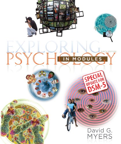 Beispielbild fr Exploring Psychology in Modules with Updates on DSM-5 zum Verkauf von Better World Books