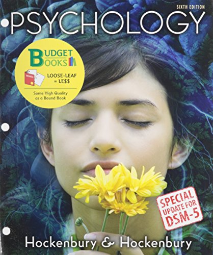 Loose-leaf Version for Psychology with Updates on DSM-5 (9781464163463) by Hockenbury, Don H.; Hockenbury, Sandra E.