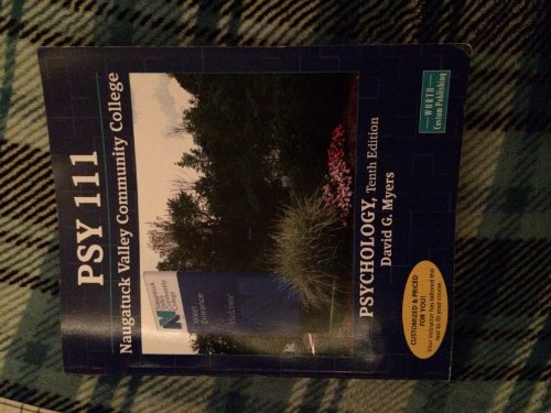 Stock image for Psychology, 10th Edition, Psy 111 Naugatuck Valley Community College for sale by ThriftBooks-Atlanta