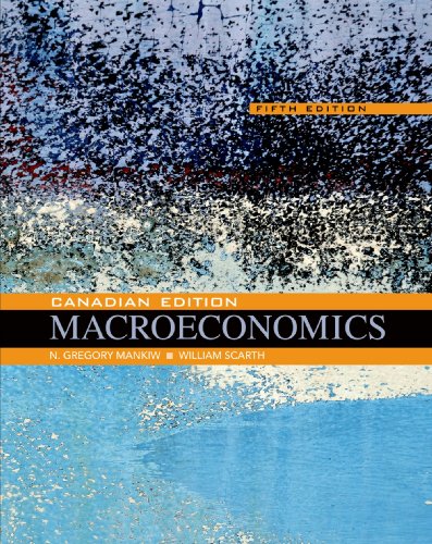 Beispielbild fr Macroeconomics: Canadian Edition zum Verkauf von Better World Books