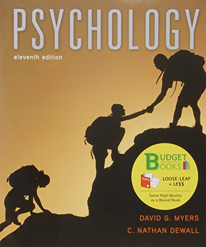 Imagen de archivo de Loose-leaf Version for Psychology a la venta por Books From California