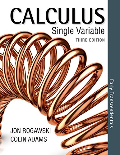 9781464171741: Calculus Early Transcendentals: Single Variable