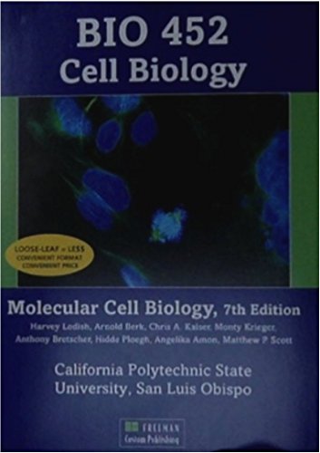 9781464171857: Molecular Cell Biology (7th, Cal Poly Shortened Edition)