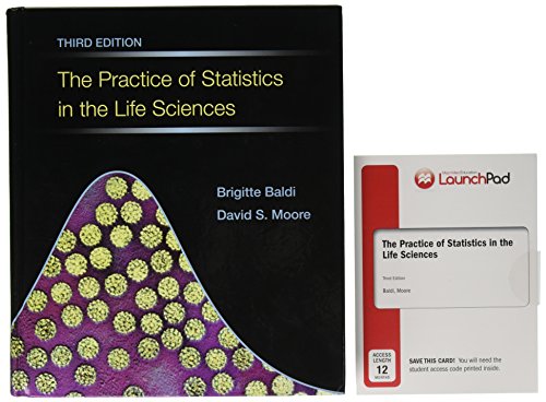 9781464175374: The Practice of Statistics in the Life Sciences